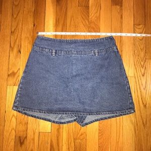 Vintage 90s L.A. Blues denim skort size 10